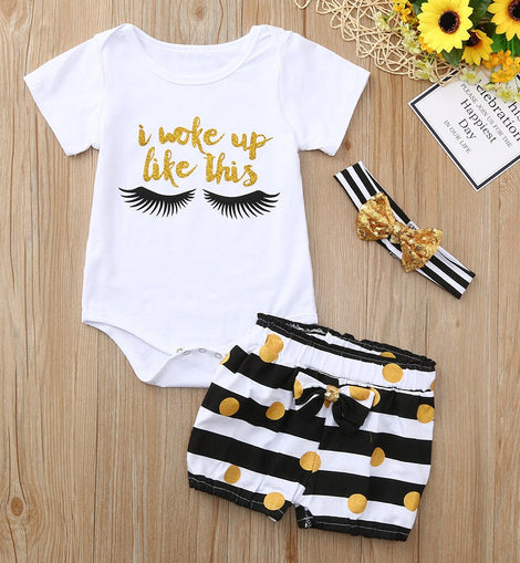 Summer Newborn Infant Baby Girl Boy Clothes